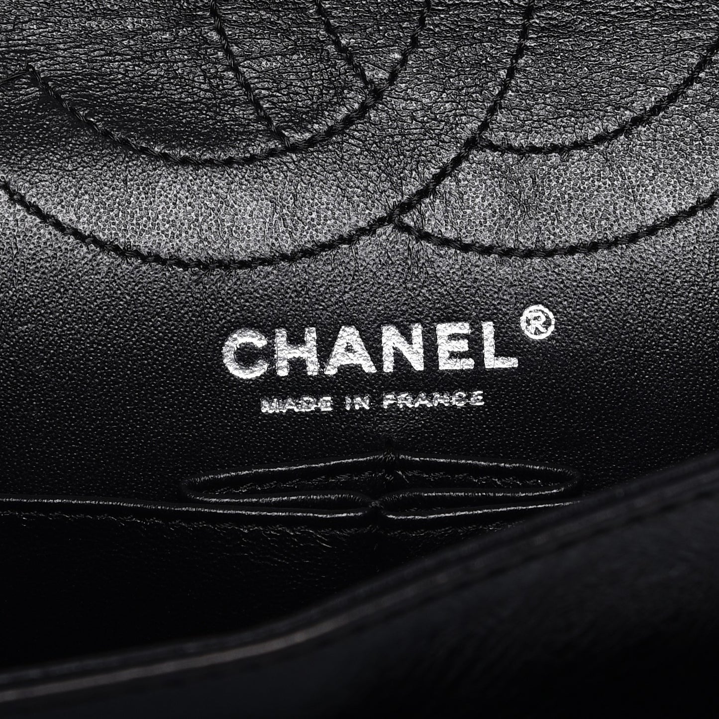 Metallic Aged Calfskin Quilted 2.55 Reissue 226 Flap Black