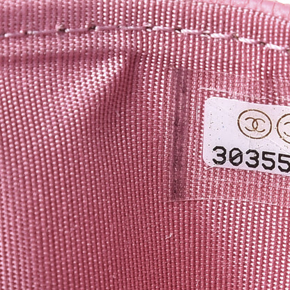 Chanel Caviar Quilted Boy Card Holder Pink 8 of 9