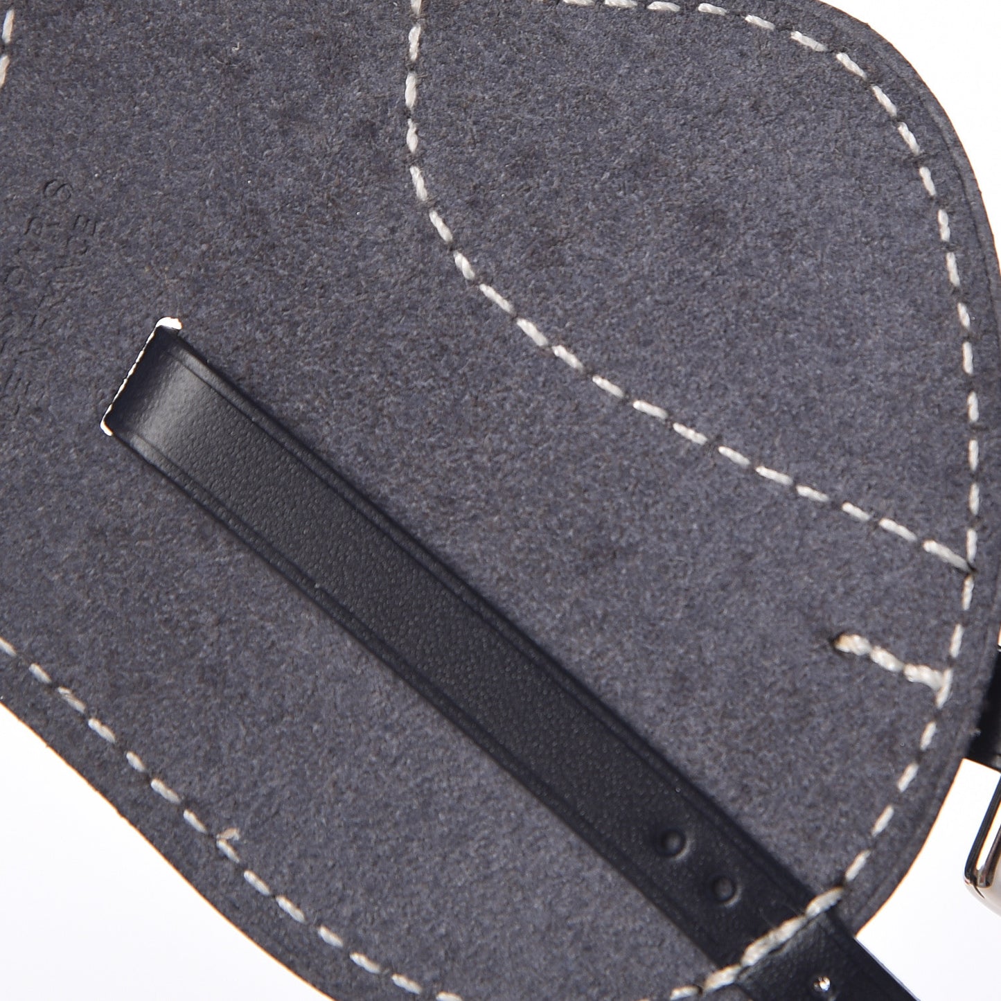 Box Paddock Selle Horse Saddle Bag Charm Black