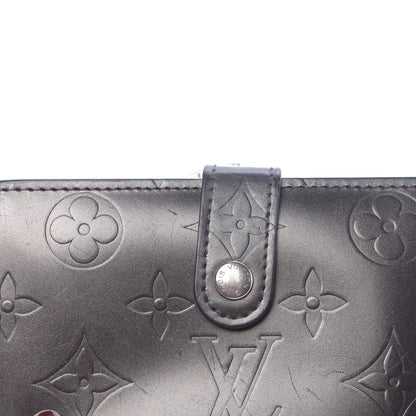 Louis Vuitton Mat Monogram French Purse Wallet Black 8 of 12