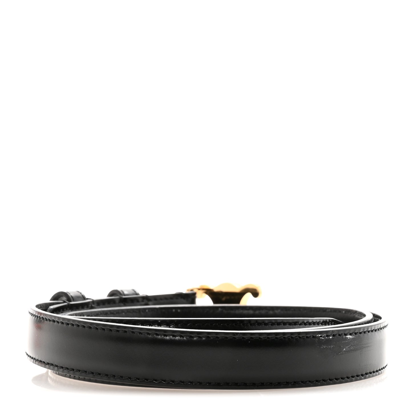 Box Calfskin Small 18mm Triomphe 80 32 Belt Black