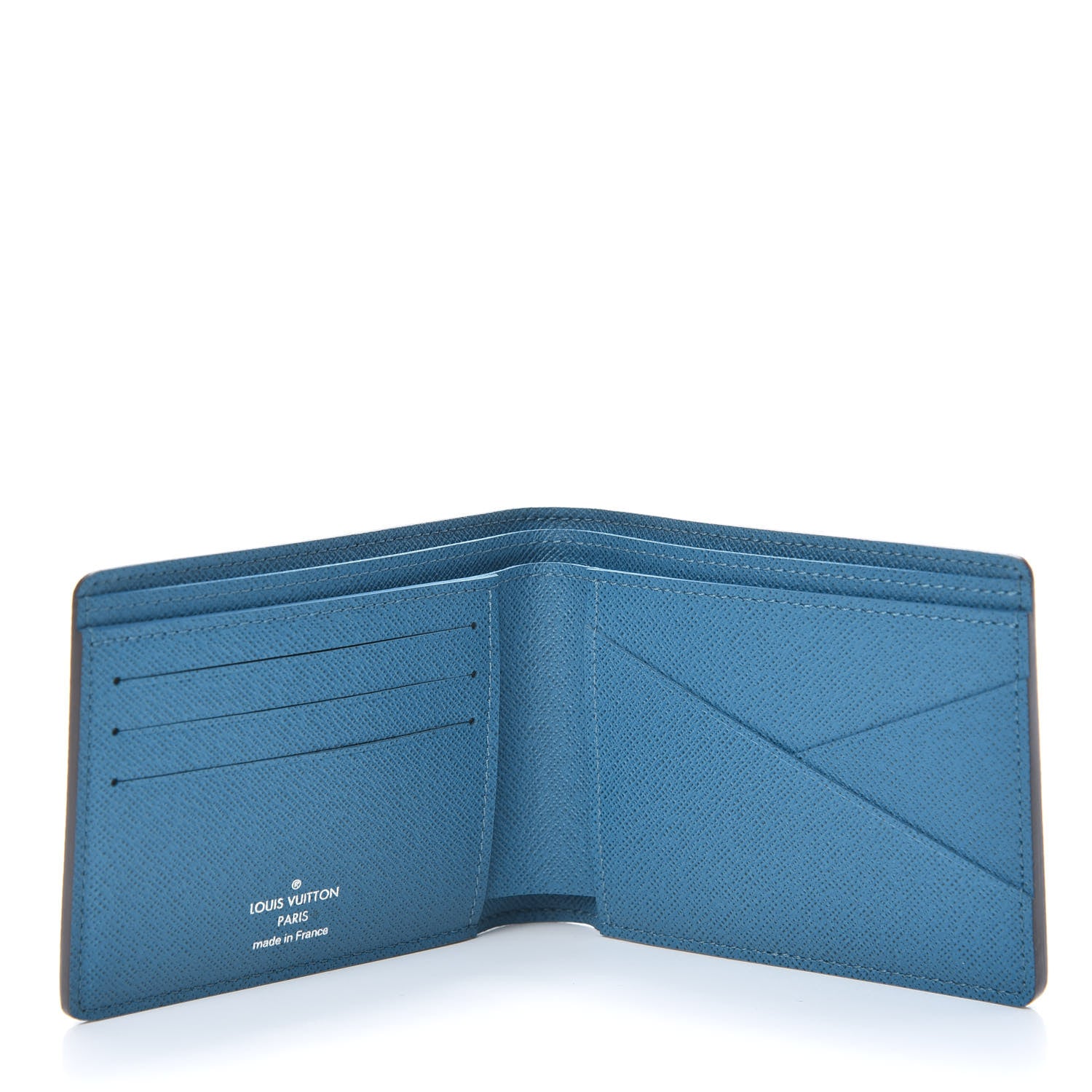 Louis Vuitton Taiga Multiple Wallet Iceberg 5 of 8