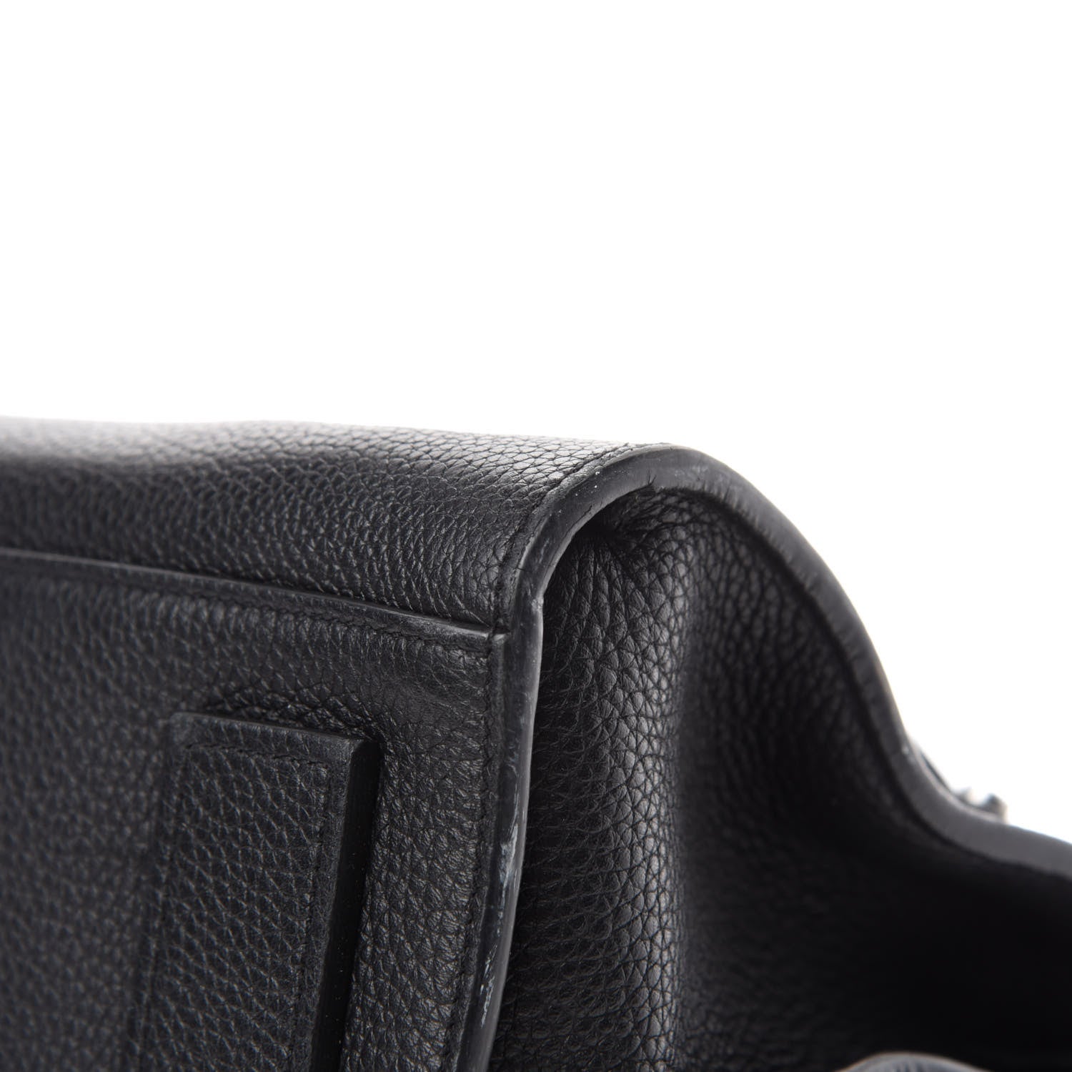 Saint Laurent Grained Calfskin Baby Supple Sac De Jour Black 9 of 20