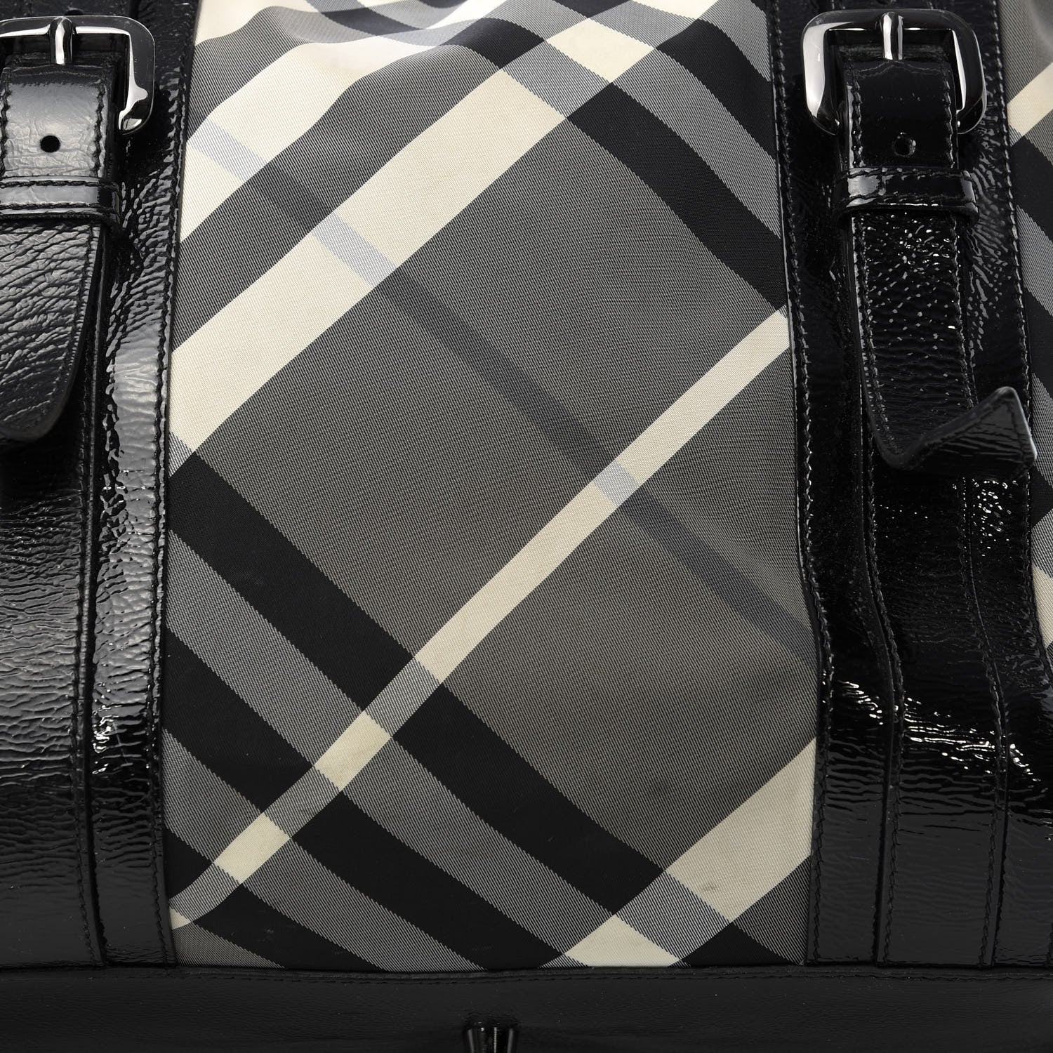 Burberry Nylon Beat Check Lowry Black 12 of 12