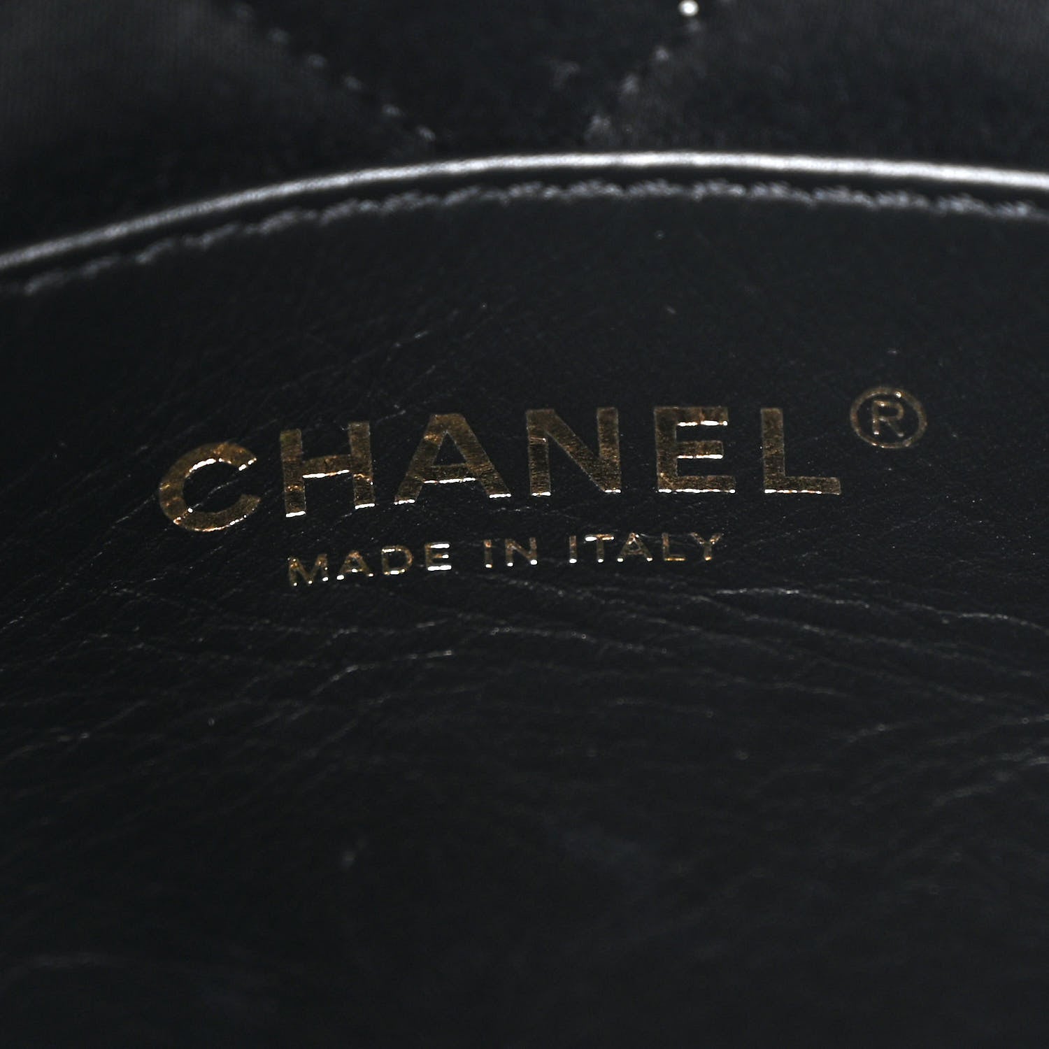 Chanel Shiny Crumpled Calfskin Quilted Pearl Mini Chanel 22 Black 6 of 10
