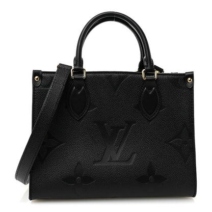 Louis Vuitton Empreinte Monogram Giant Onthego PM Black 1 of 10