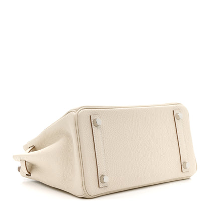 Hermes Togo Birkin 25 Craie 4 of 13
