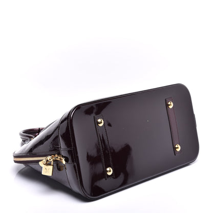 Louis Vuitton Vernis Alma GM Amarante 4 of 8