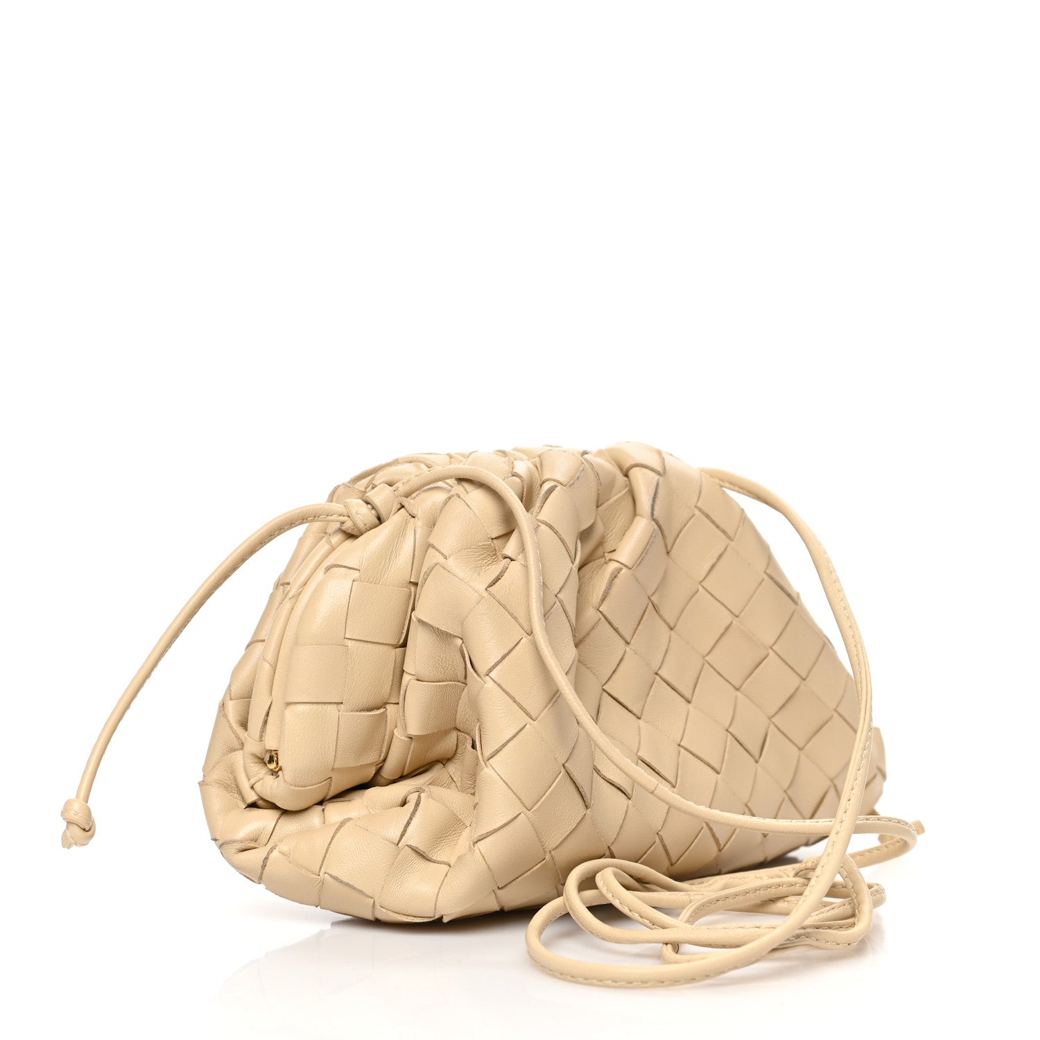 Bottega Veneta Nappa Intrecciato The Mini Pouch Porridge 2 of 10