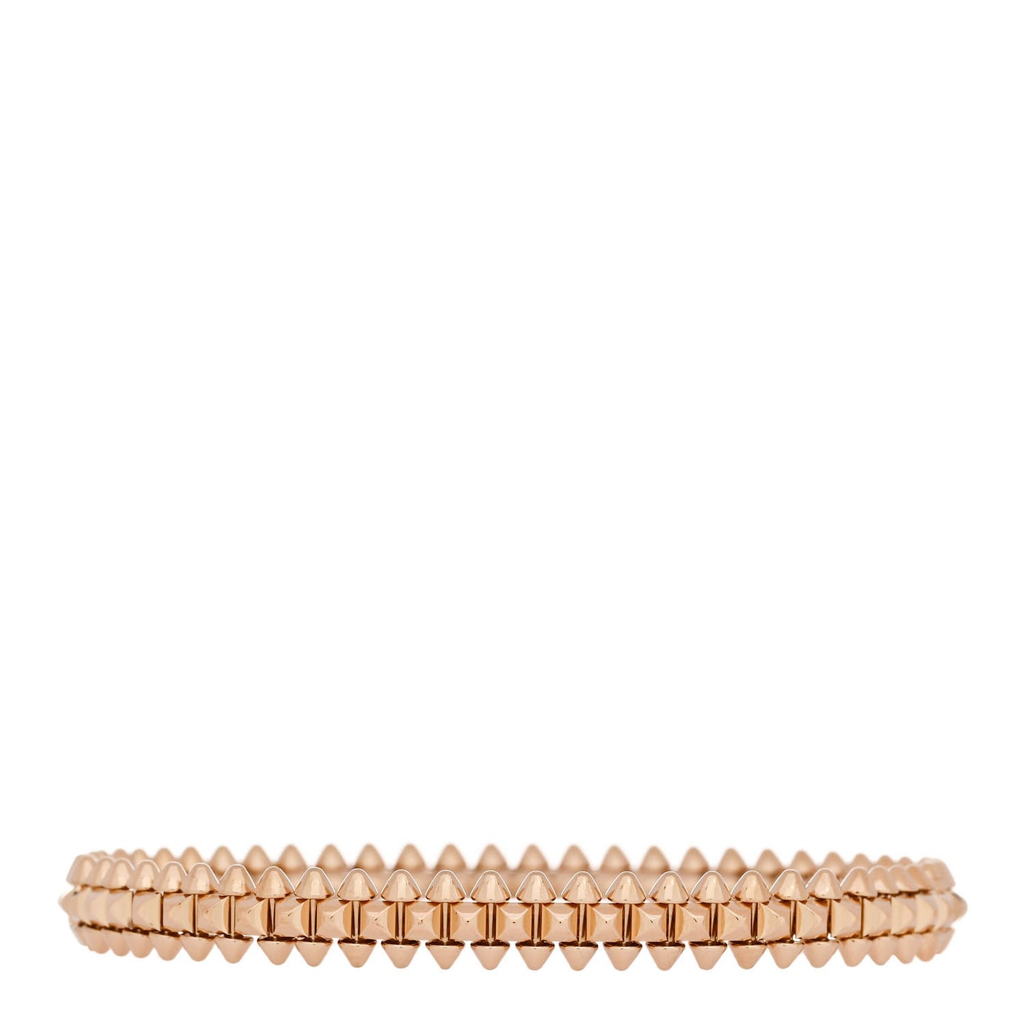 18K Pink Gold Small Clash De Cartier Bracelet 15