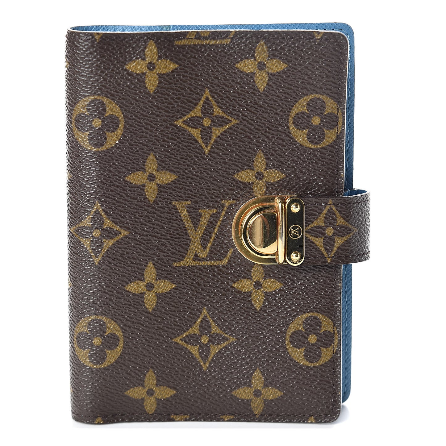 Monogram Koala Small Ring Agenda Cover Blue