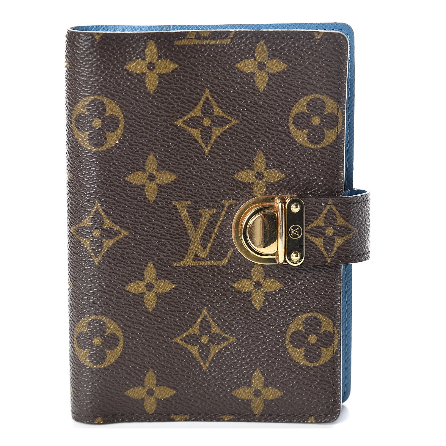 Louis Vuitton Monogram Koala Small Ring Agenda Cover Blue 1 of 7