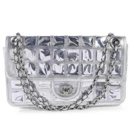 Chanel Vinyl Ice Cube Large Flap Bag 1 of 7