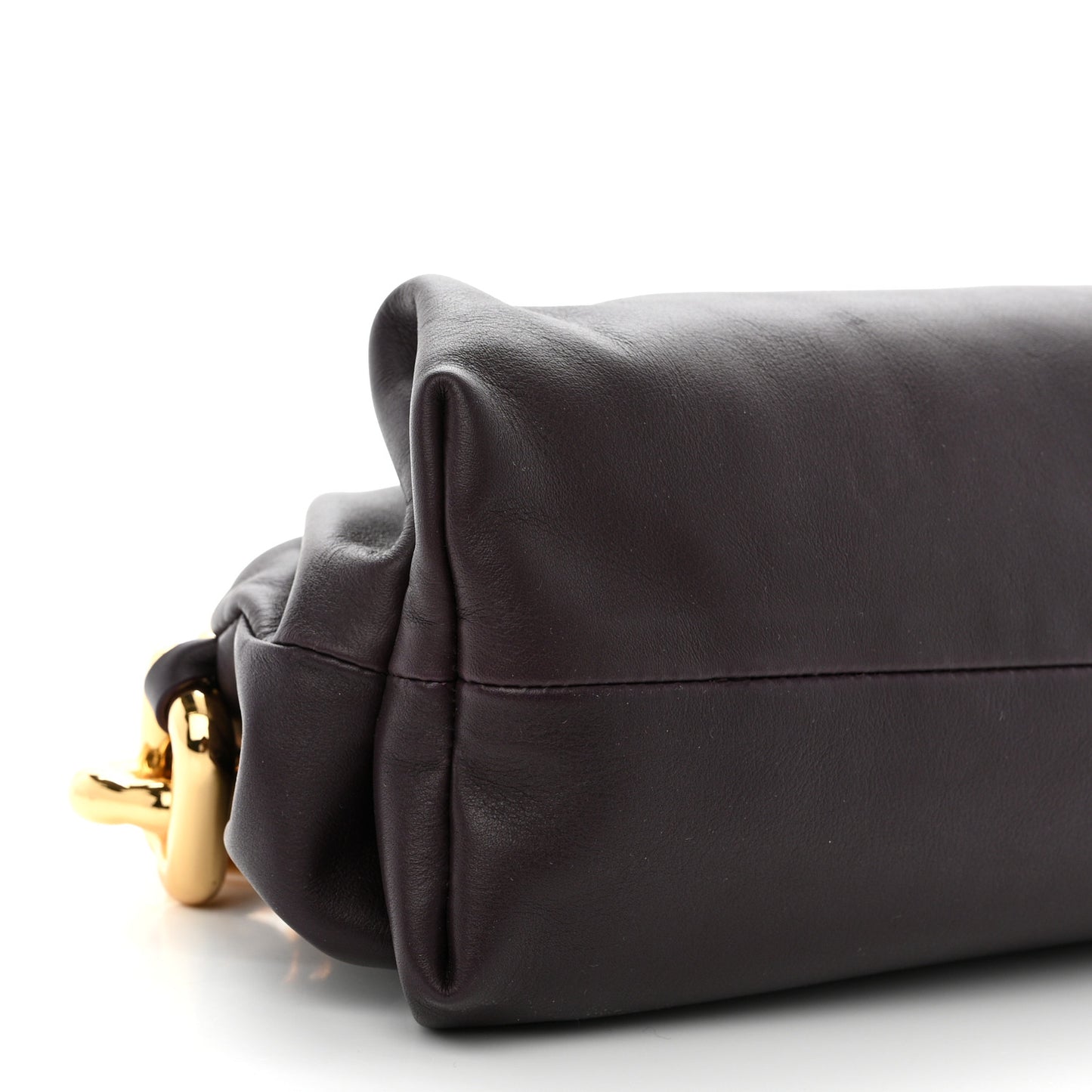 Calfskin The Pouch Chain Grape