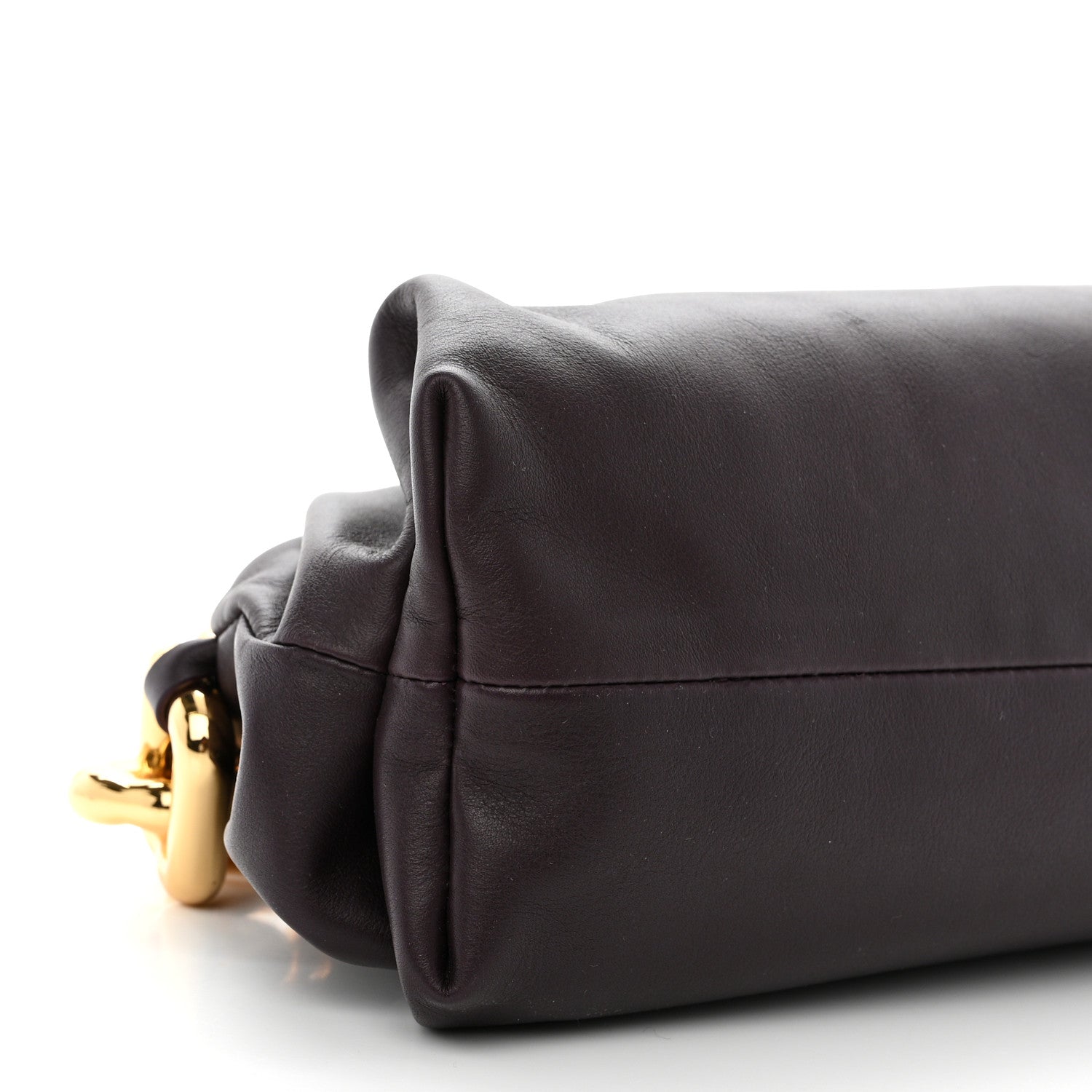 Bottega Veneta Calfskin The Pouch Chain Grape 9 of 10