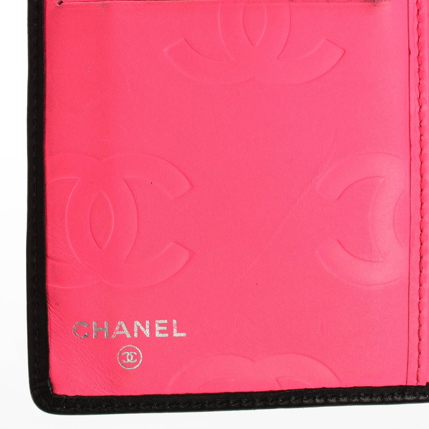 Chanel Calfskin Quilted Cambon Yen Wallet Black 7 of 9