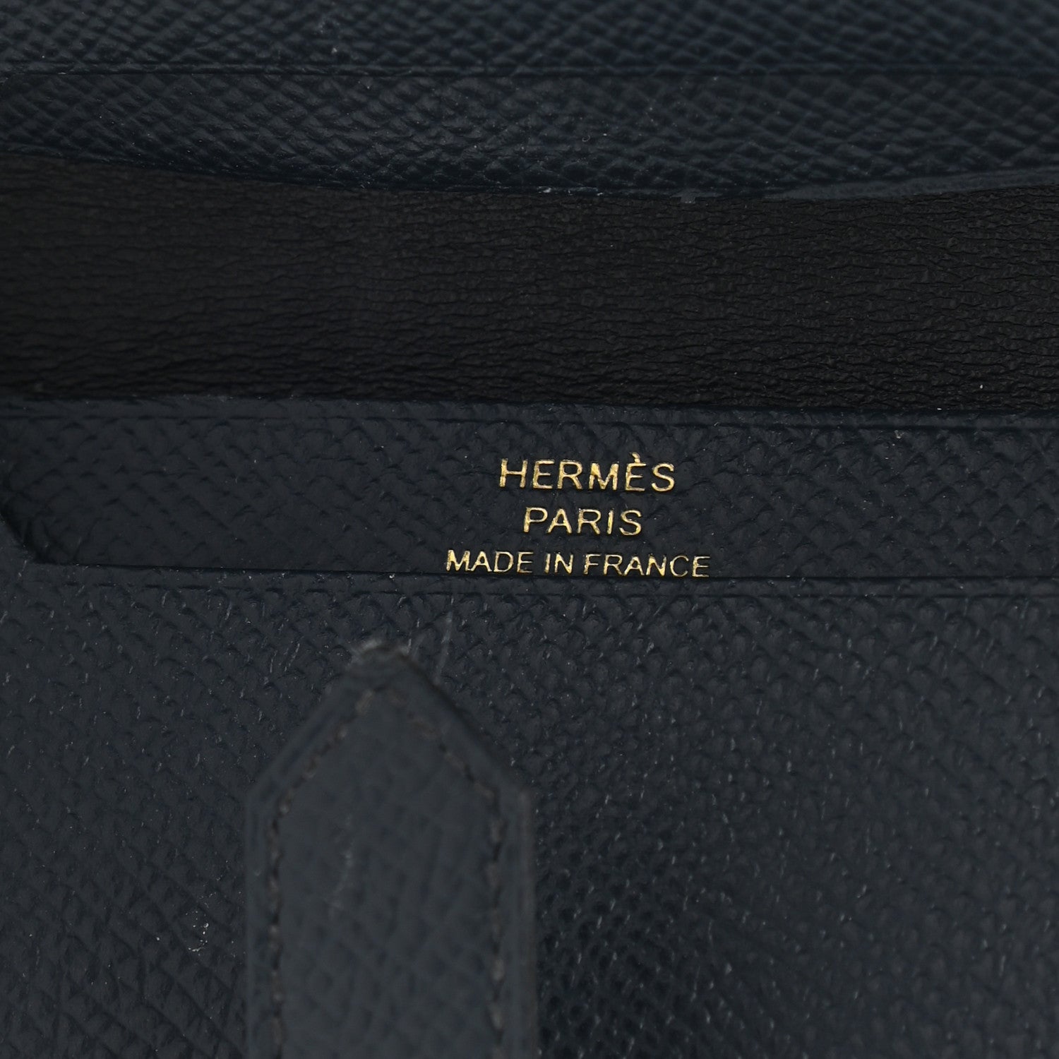 Hermes Epsom Bearn Card Holder Wallet Bleu Indigo 6 of 8