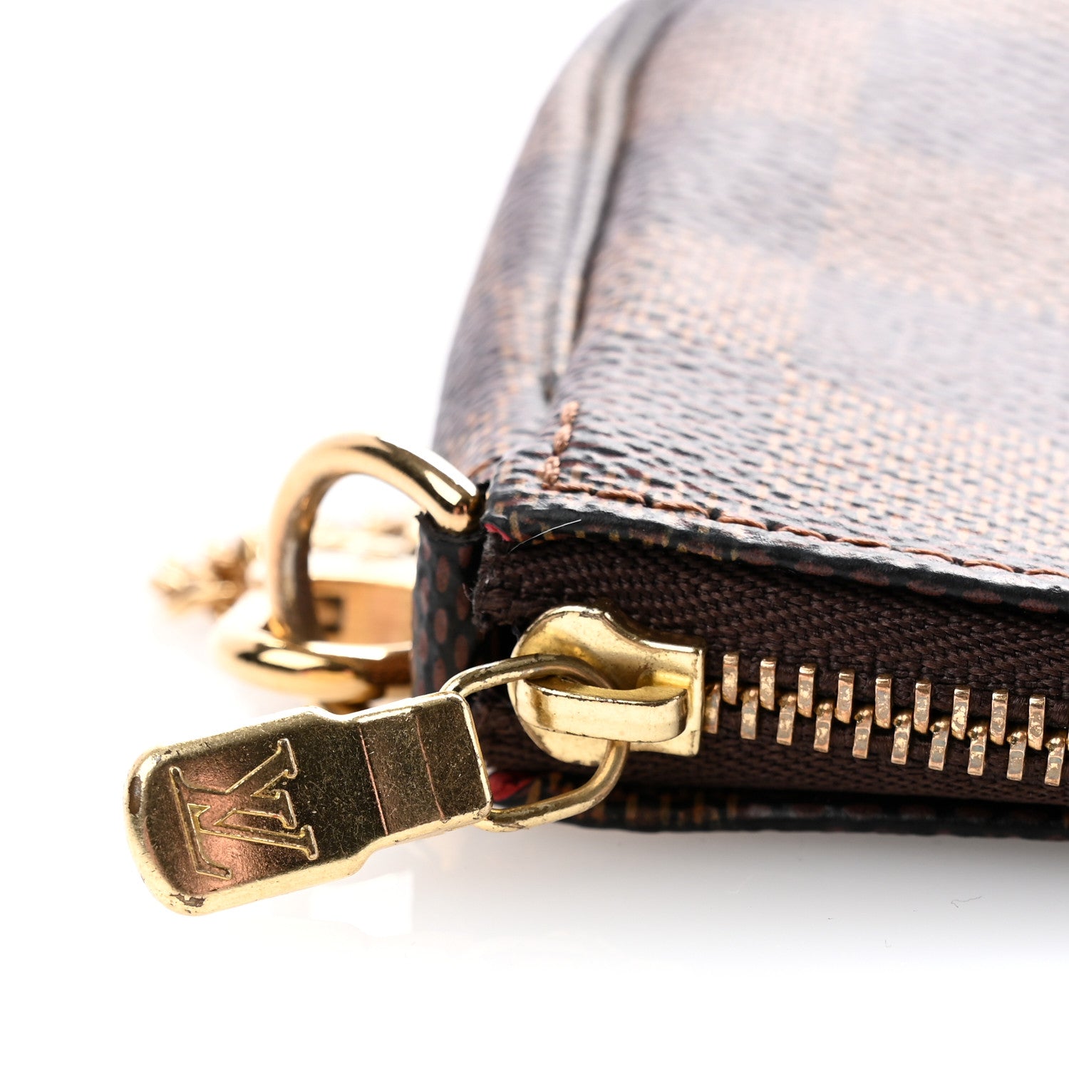 Louis Vuitton Damier Ebene Mini Pochette Accessories 8 of 8