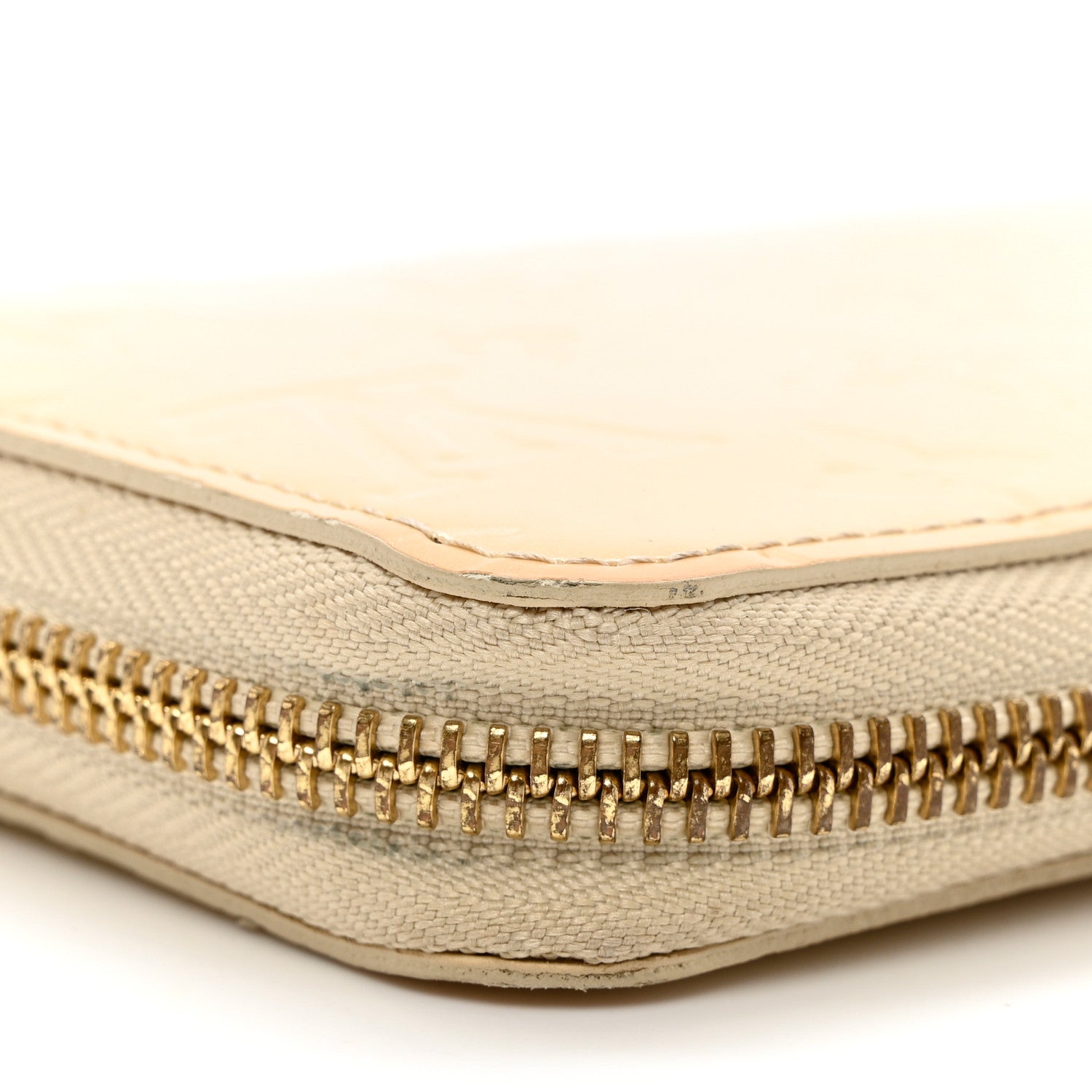 Louis Vuitton Vernis Zippy Wallet Blanc Corail 8 of 10