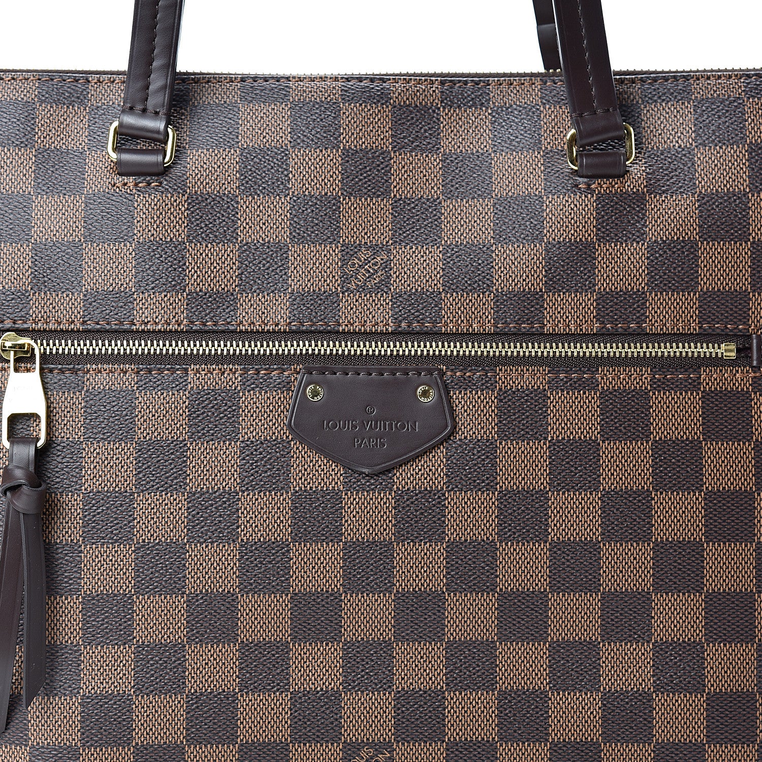 Louis Vuitton Damier Ebene Iena MM 8 of 10