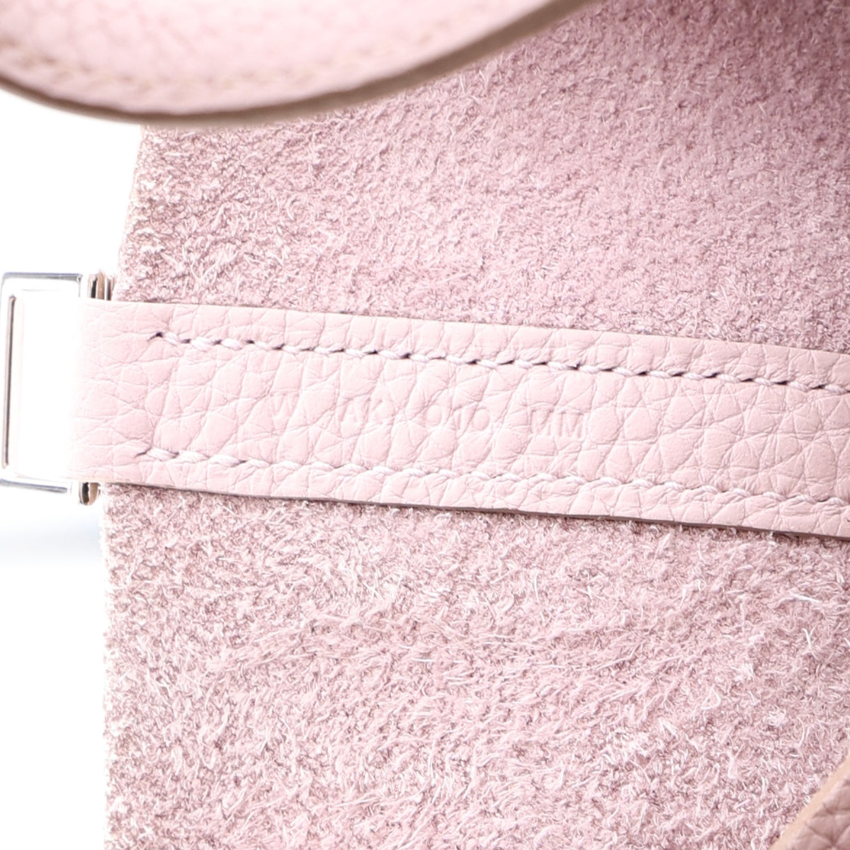Taurillon Clemence Picotin Lock 18 PM Mauve Pale