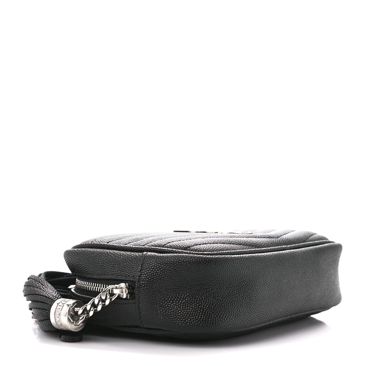 Grain De Poudre Matelasse Monogram Mini Lou Camera Bag Black