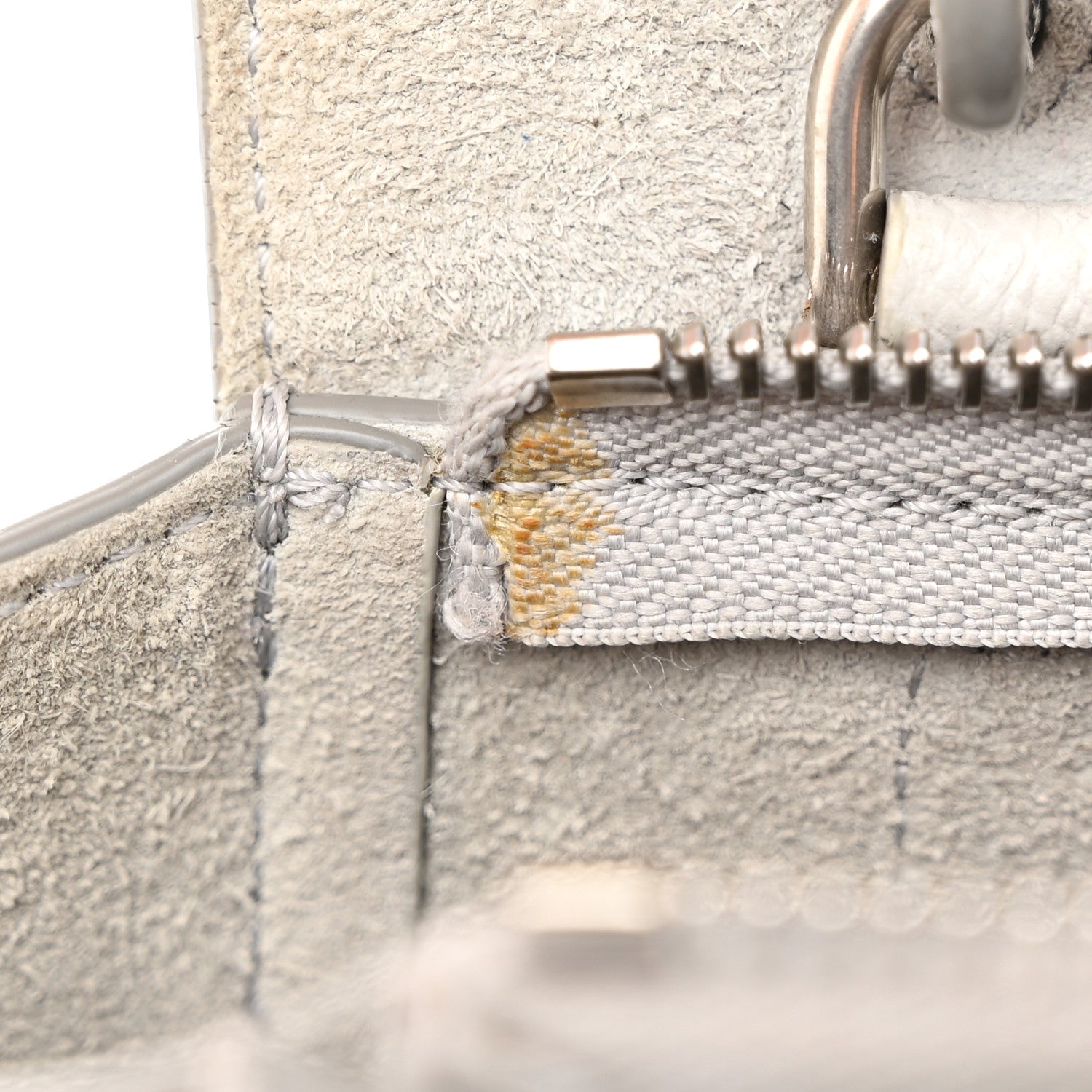 Celine Grained Calfskin Nano Belt Bag Mineral 11 of 11