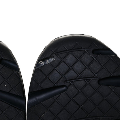 Chanel Calfskin Suede CC Sneakers 38 Black 9 of 10