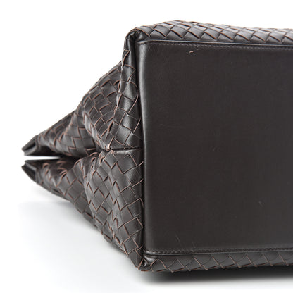 Bottega Veneta Nappa Intrecciato Large Top Handle Tote Ebano 8 of 13