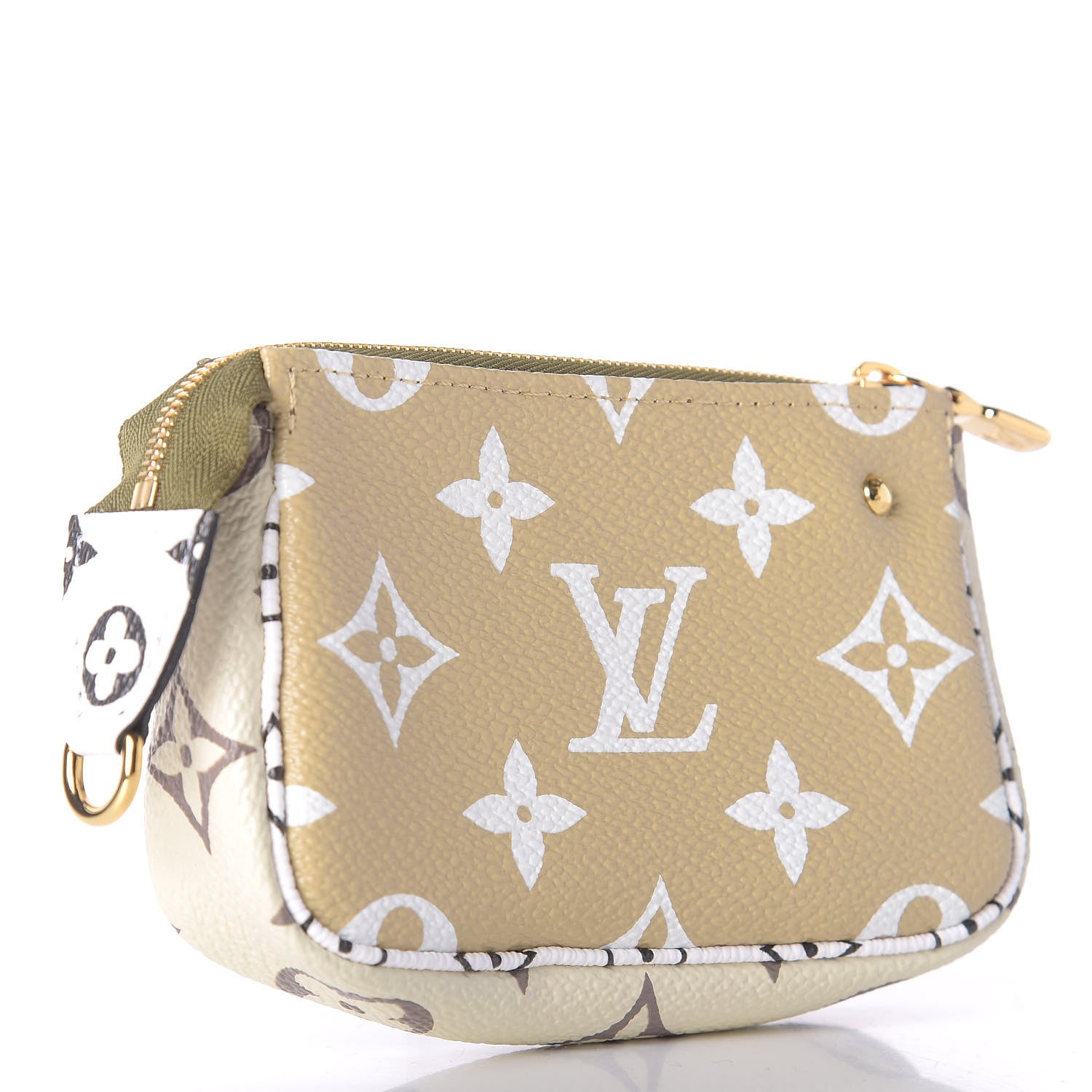 Louis Vuitton Monogram Giant Micro Pochette Accessories Kaki White 3 of 7