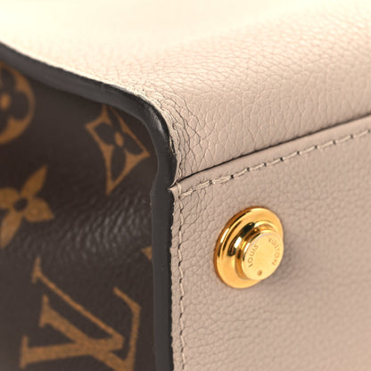 Louis Vuitton Calfskin Monogram On My Side PM Greige 9 of 12