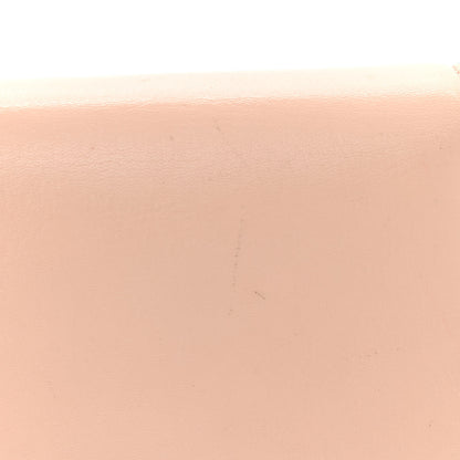Celine Shiny Goatskin Medium Classic Box Flap Bag Blush 13 of 17