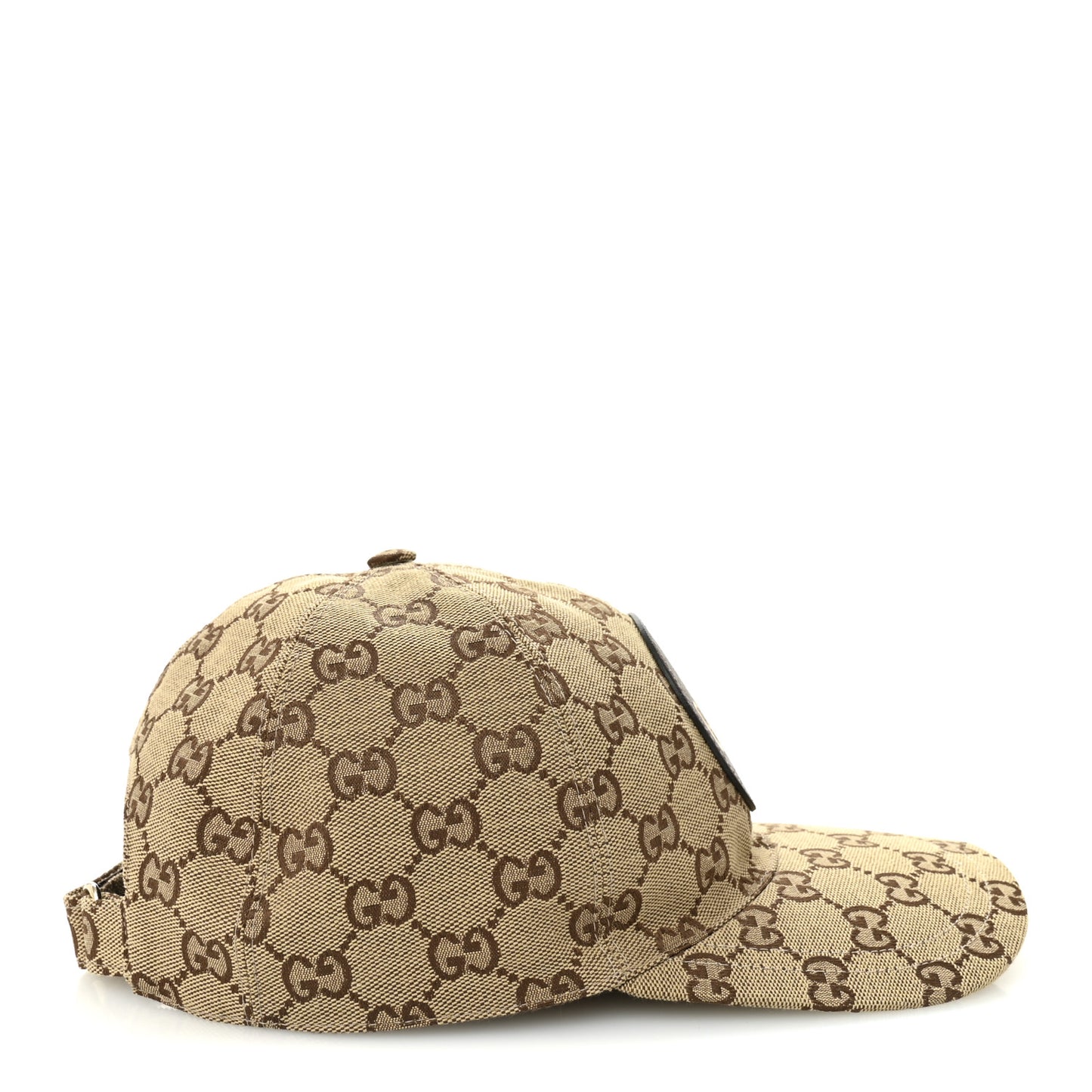 Monogram Textured Dollar Calfskin Zeno Baseball Hat Beige Beige