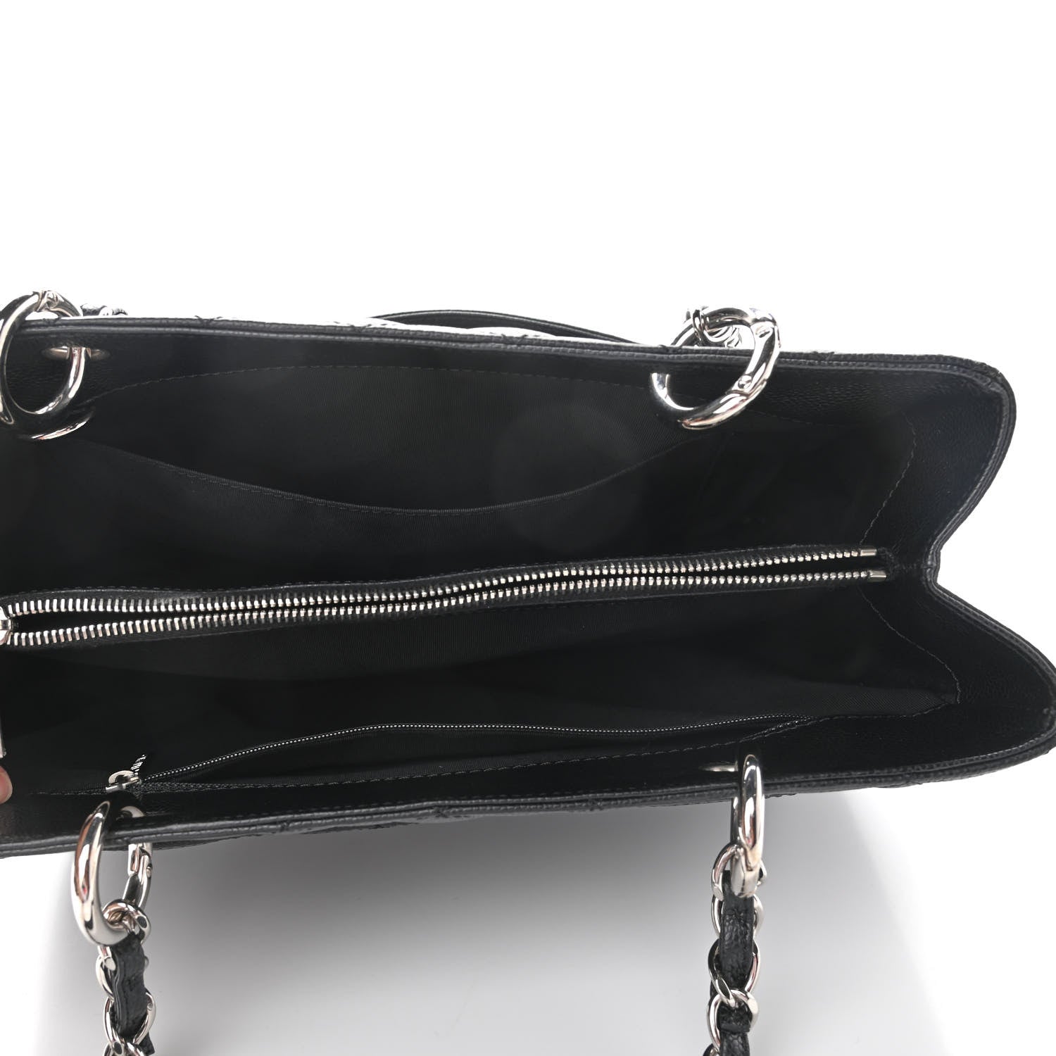Chanel Caviar Quilted Grand Shopping Tote GST Black 5 of 11