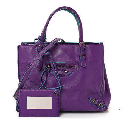 Balenciaga Calfskin Papier Mini A4 Purple 1 of 9