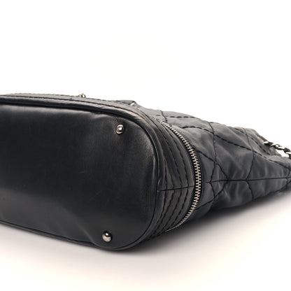 Chanel Lambskin Expandable Tote Black 9 of 9