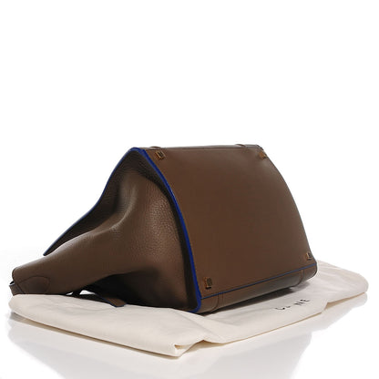 Celine Supple Calfskin Medium Phantom Luggage Khaki 4 of 10