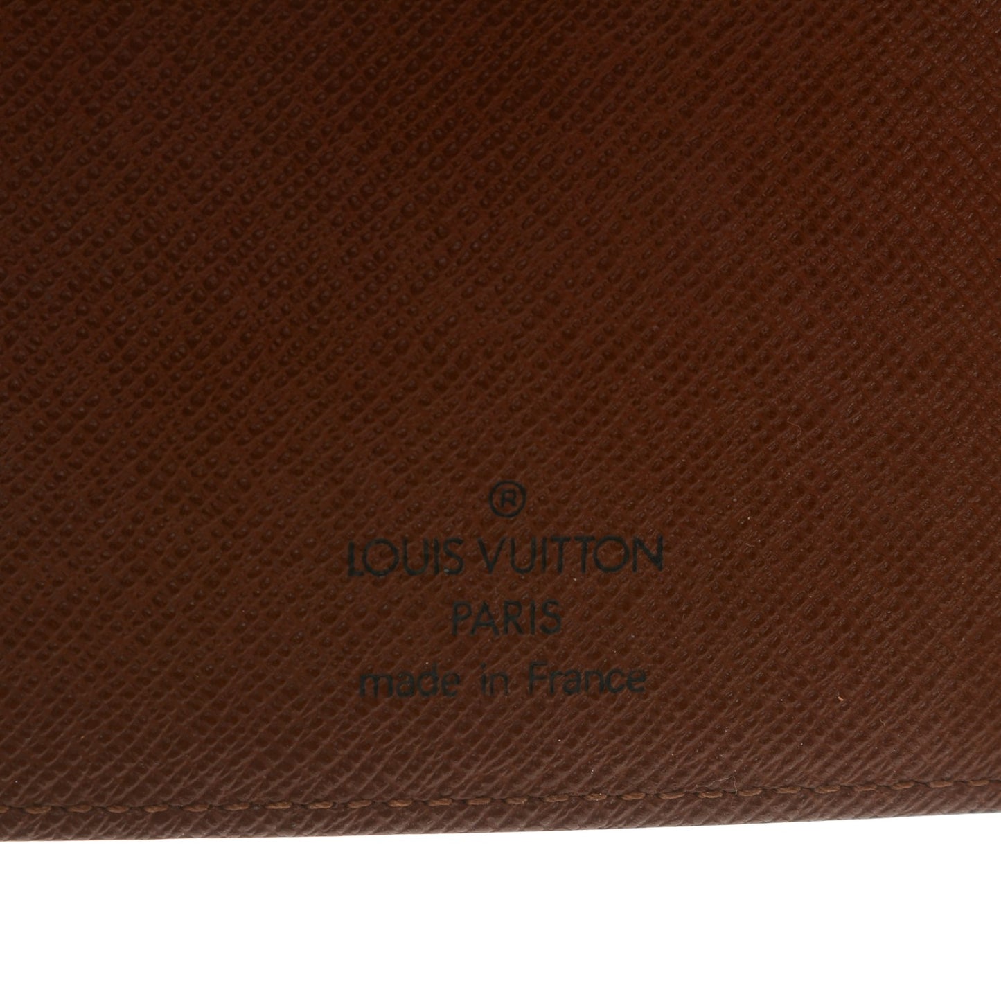 Monogram Medium Ring Agenda Cover