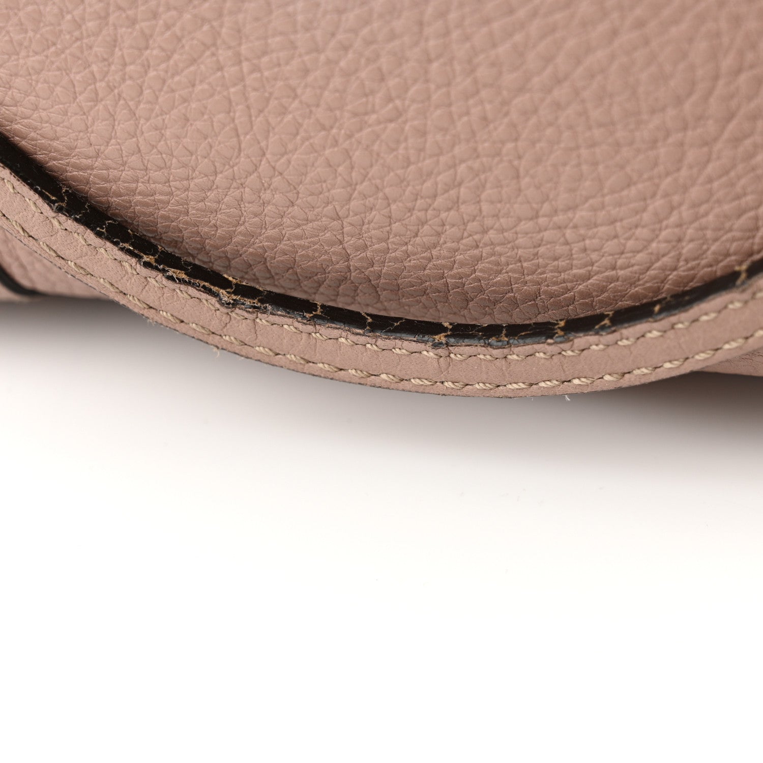Gucci Pebbled Calfskin Medium Bree Shoulder Bag Pink 16 of 18