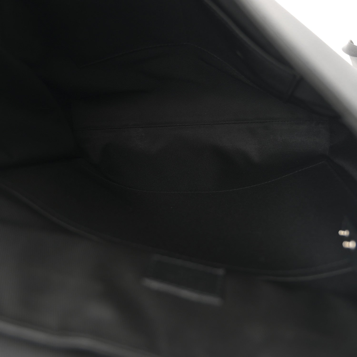 Louis Vuitton Calfskin Aerogram Fastline Backpack Black 5 of 11