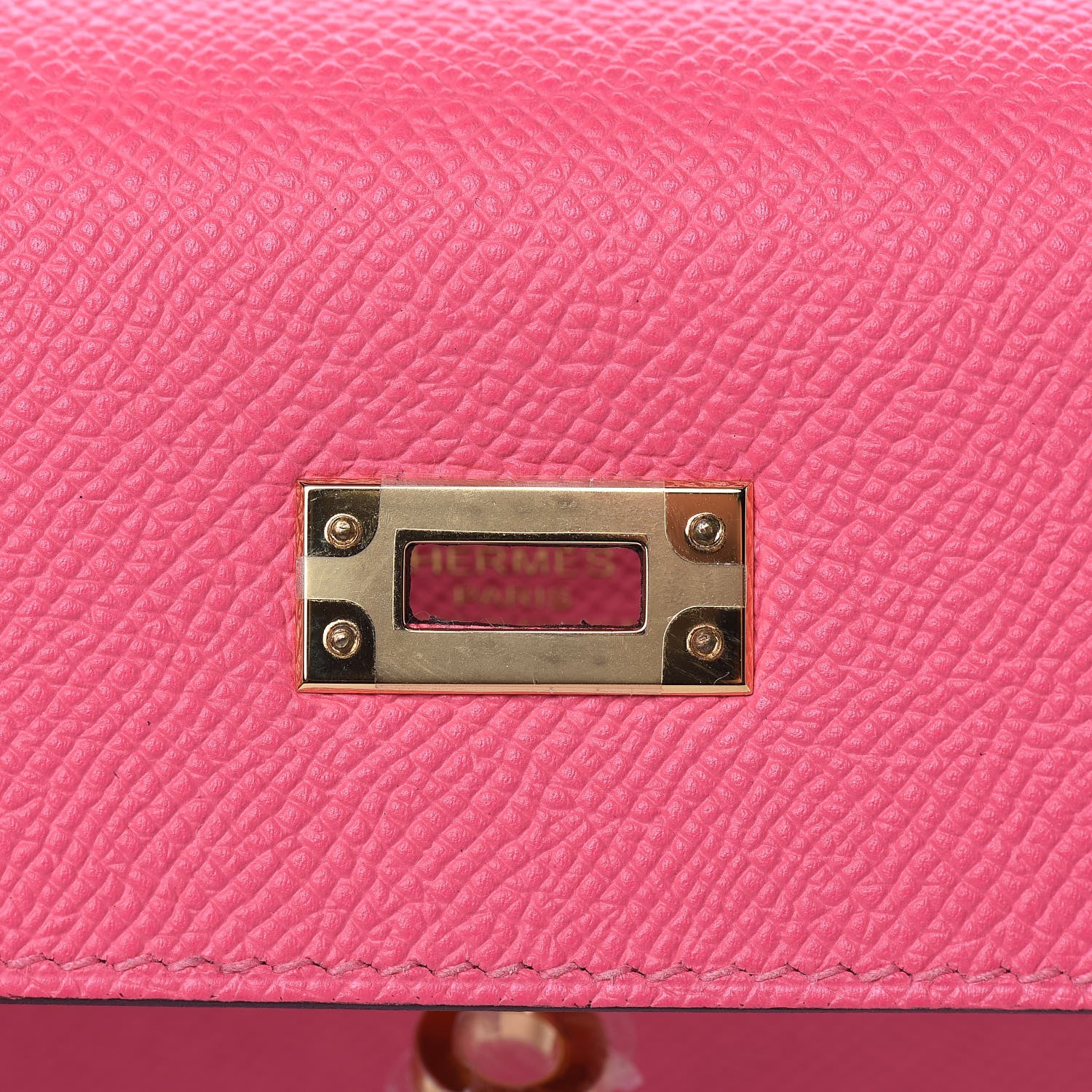 Hermes Epsom Kelly Sellier 25 Rose Azalee 15 of 33