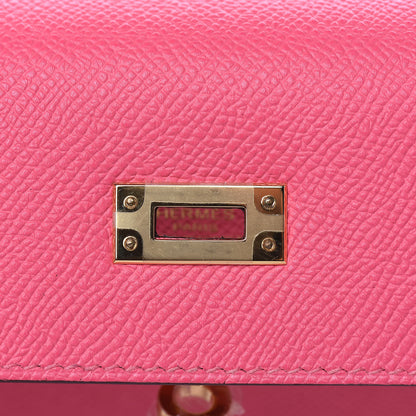 Hermes Epsom Kelly Sellier 25 Rose Azalee 15 of 33