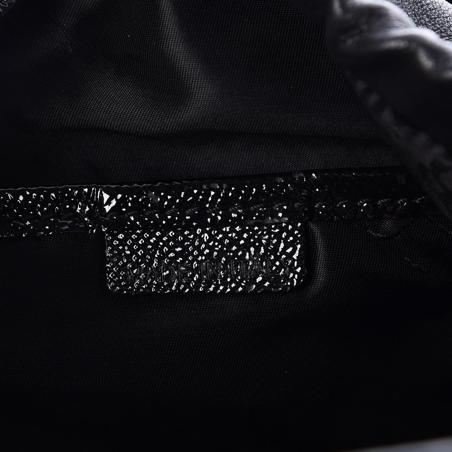 Patent Calfskin Medium Dinton Tote Black