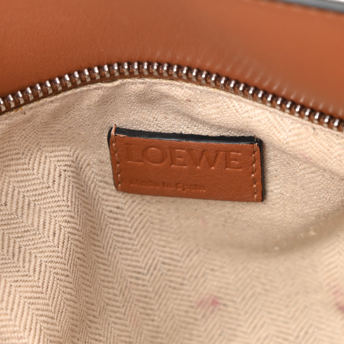 Calfskin Medium Puzzle Bag Tan