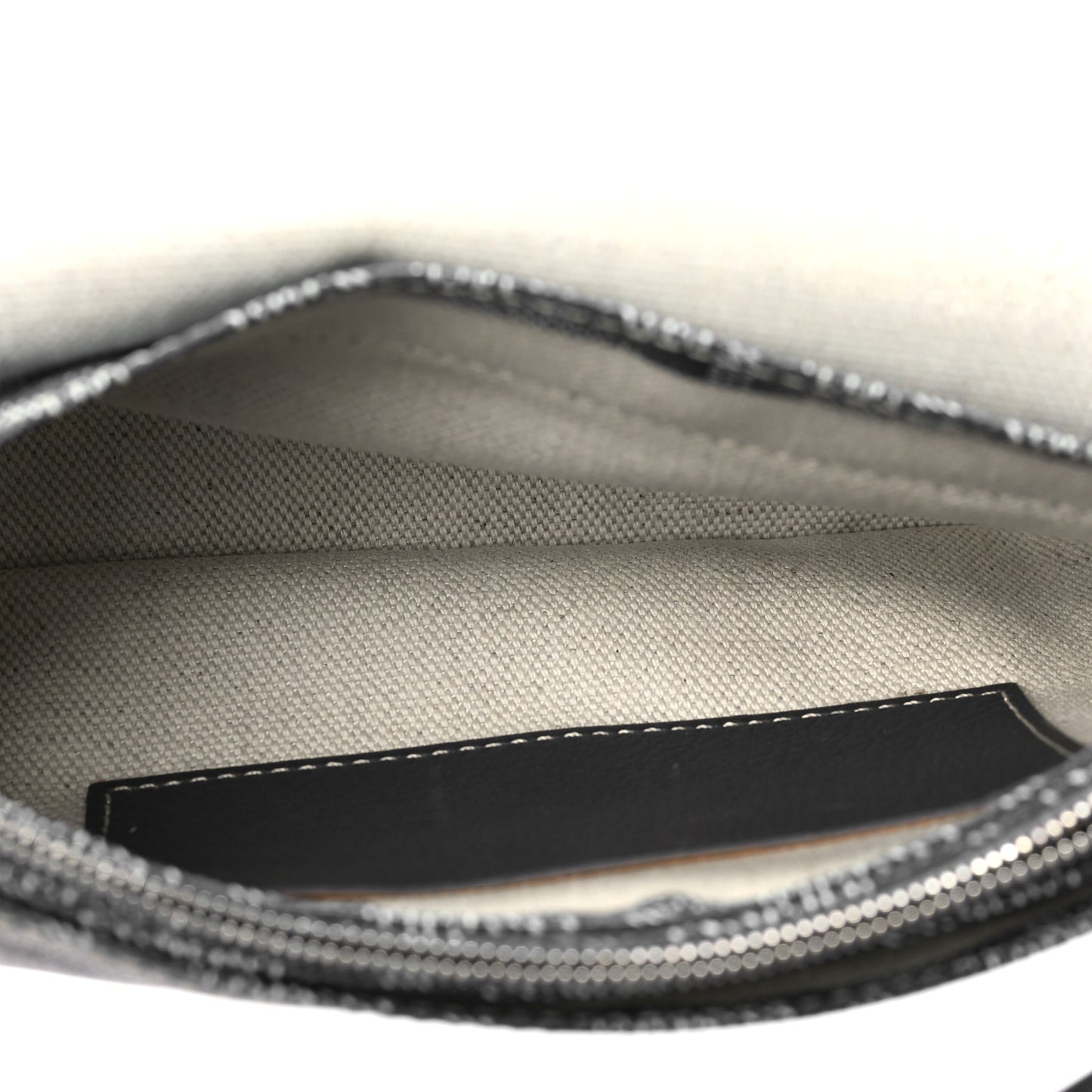 Goyardine Plumet Wallet Clutch Grey