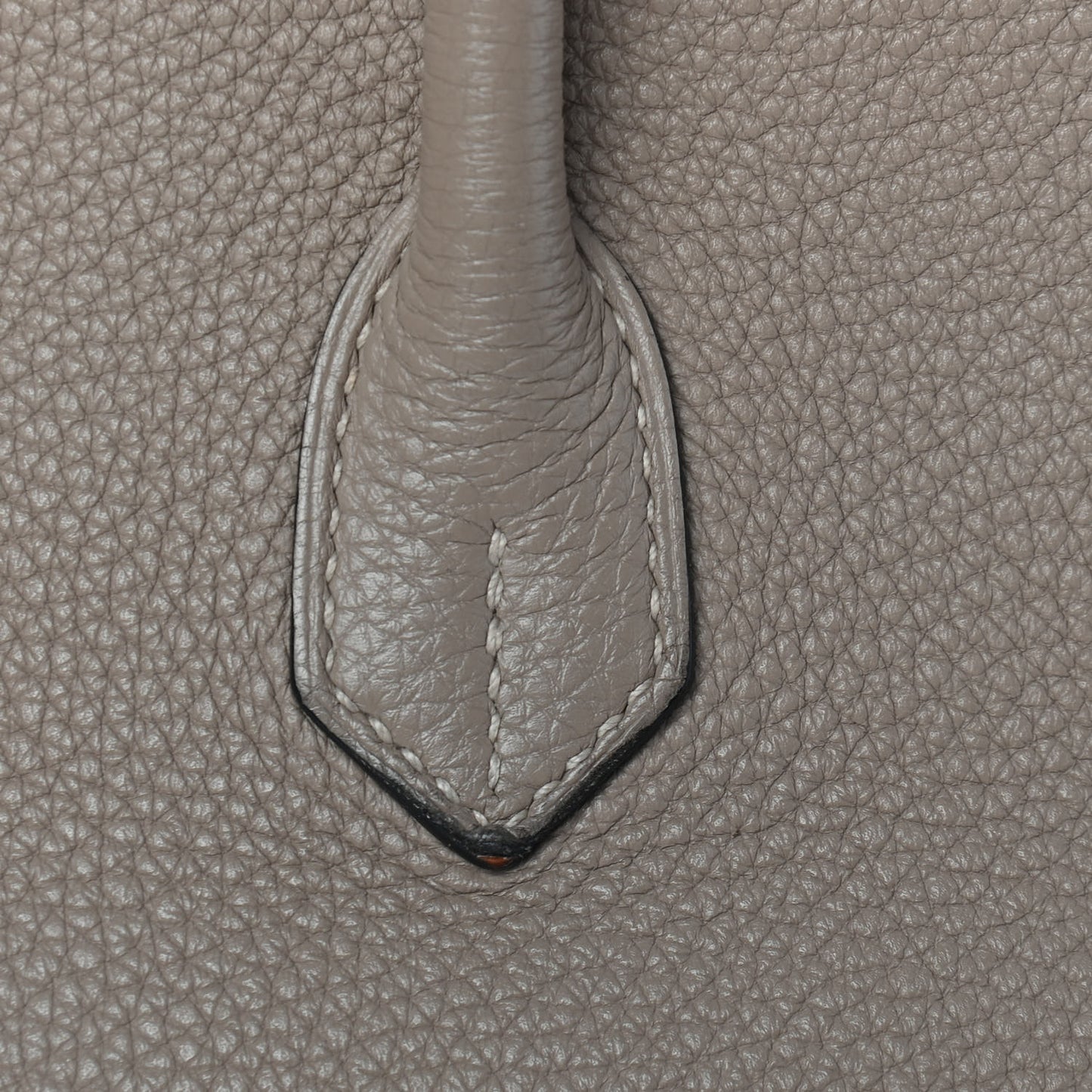 Taurillon Clemence Birkin 35 Gris Tourterelle