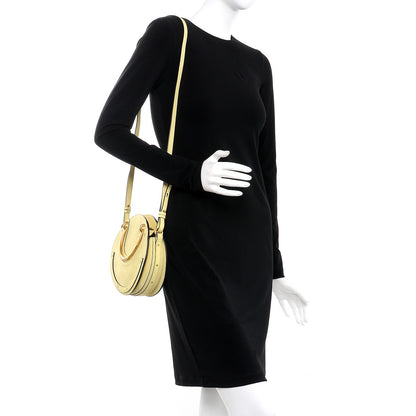 Chloe Calfskin Suede Small Pixie Bag Lemonade 2 of 7