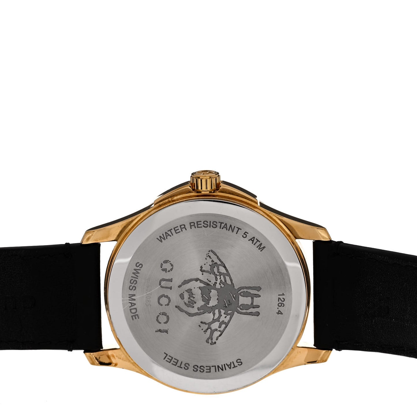 Stainless Steel Calfskin 38mm G-Timeless Quartz Watch Coral