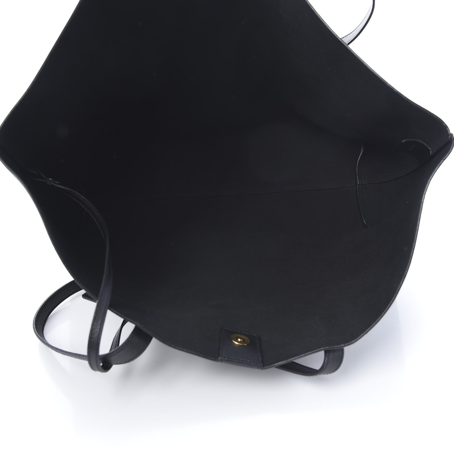 Saint Laurent Calfskin Large Shopping Tote Black 6 of 13