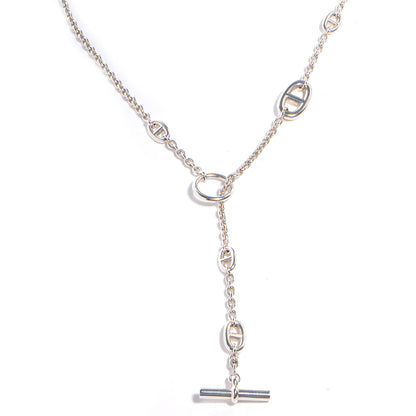 Hermes Sterling Silver Farandole Necklace 120 1 of 5